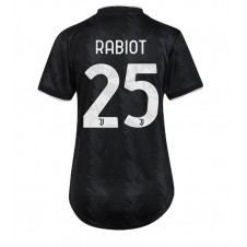 Juventus Adrien Rabiot #25 Bortatröja Dam 2022-23 Korta ärmar